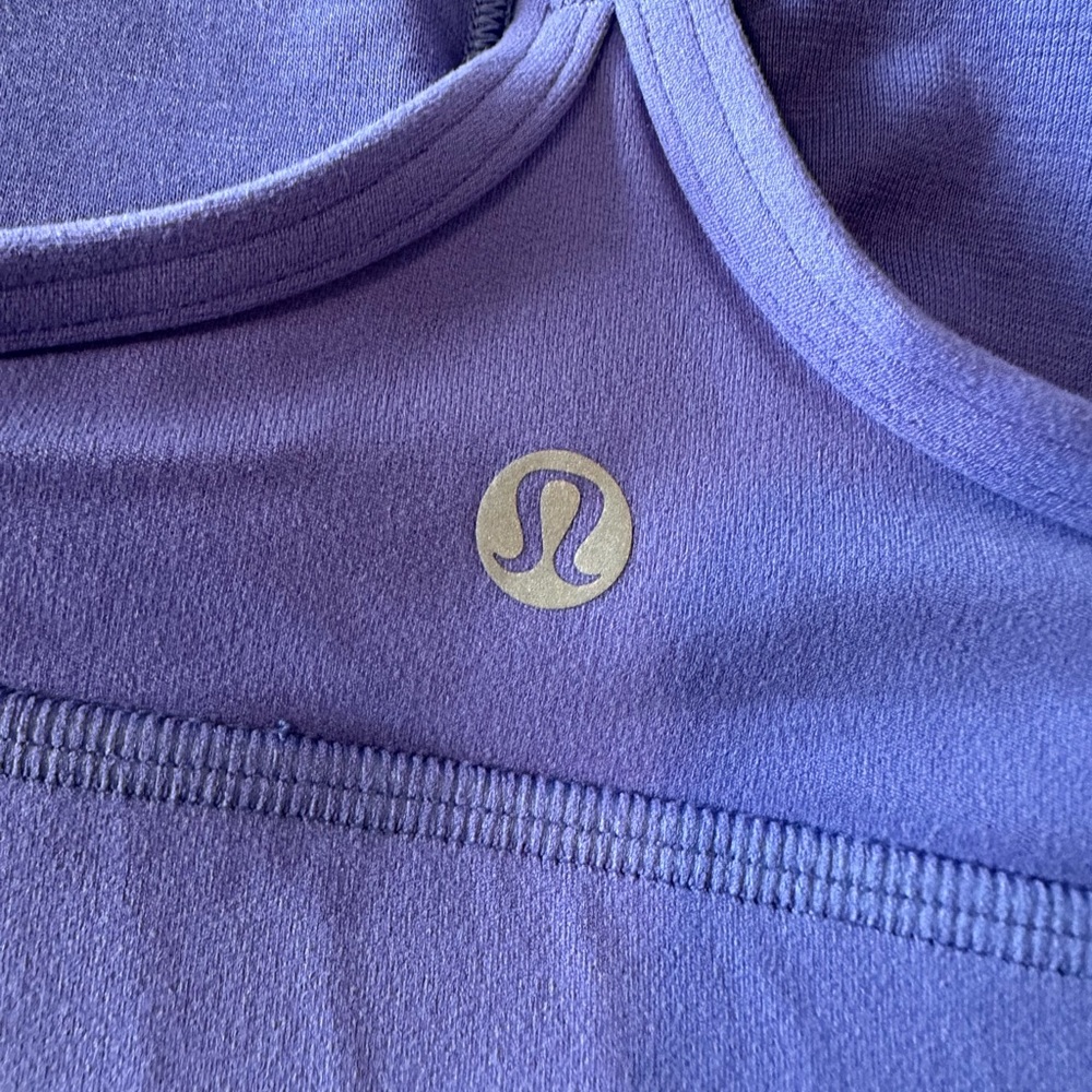 Lululemon flow y bra size 6 charged indigo - Picture 3 of 6